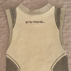 Iets frans workout top
